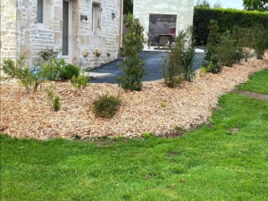 massif paysager et gazons